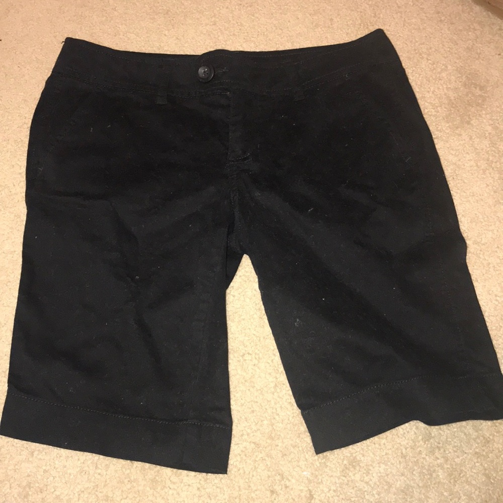 Black Bermuda Shorts